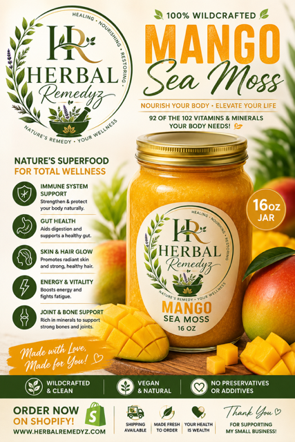 Mango SeaMoss Gel