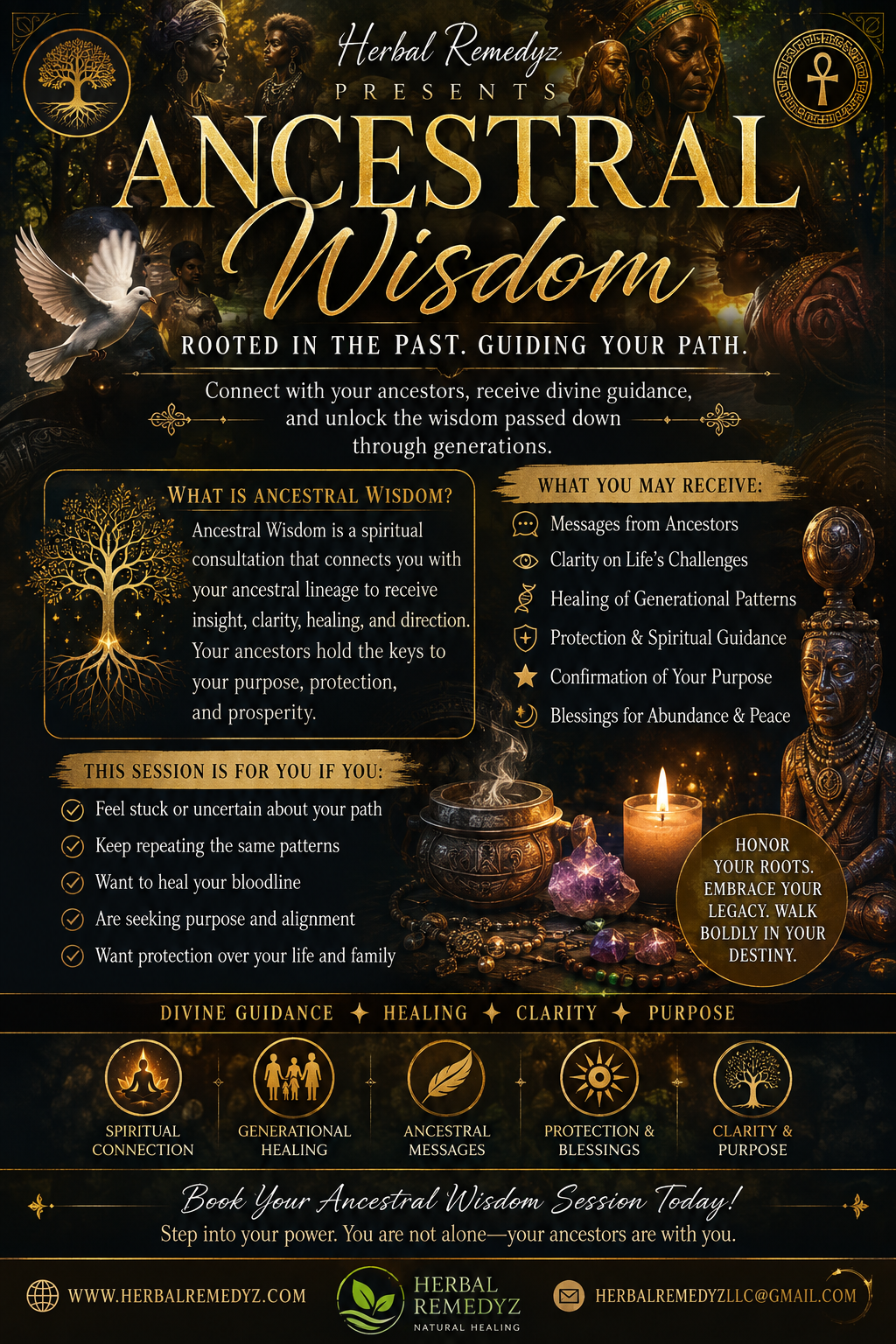 Ancestral Wisdom Session (30 min)