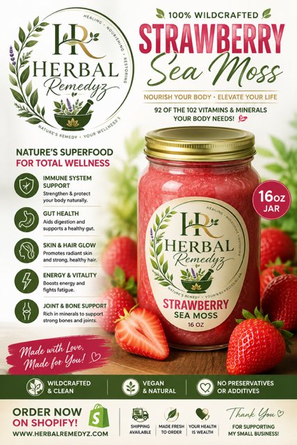 Strawberry SeaMoss Gel
