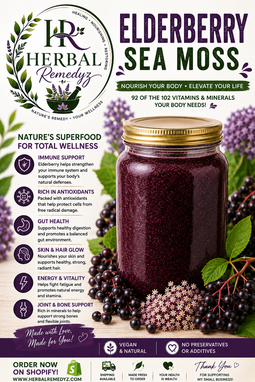 Elderberry SeaMoss