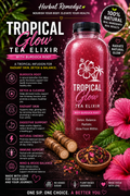 Tropical Glow Elixir with Burdock Root